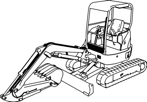 mini digger colouring pages|digger coloring pages free printable.